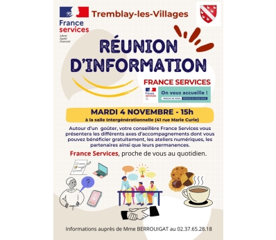 Réunion d'information France Services 