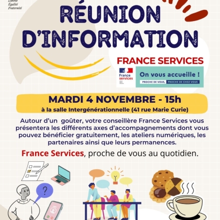 Réunion d'information France Services 