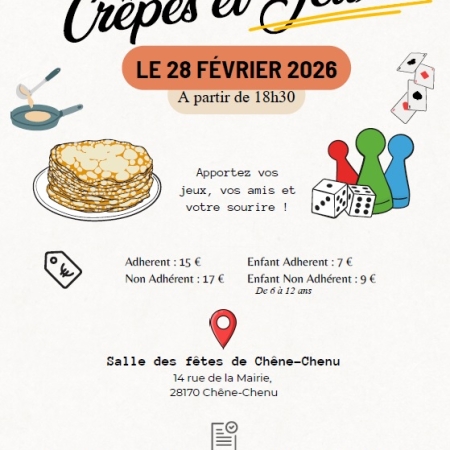 Soirée Crêpes et Jeux