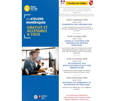 ATELIERS NUMERIQUES