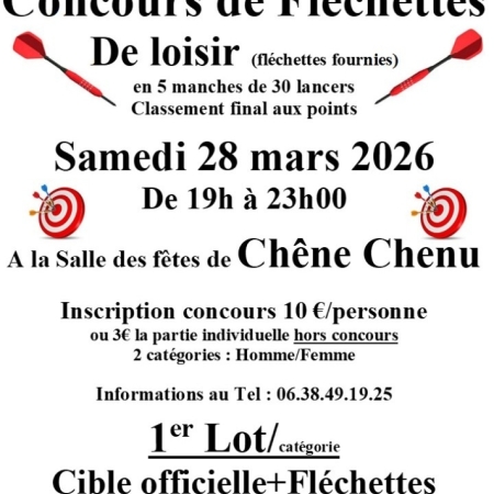 Concours de fléchèttes