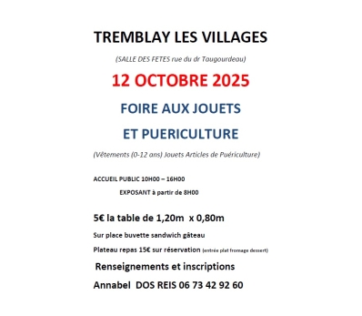 Foire aux jouets et à la puericulture