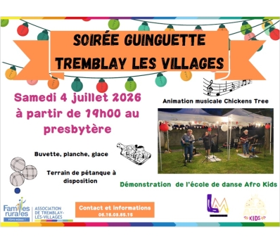 SOIRÉE GUINGUETTE