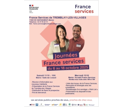 Journées Portes Ouvertes FRANCE SERVICES
