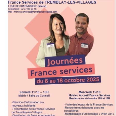 Journées Portes Ouvertes FRANCE SERVICES