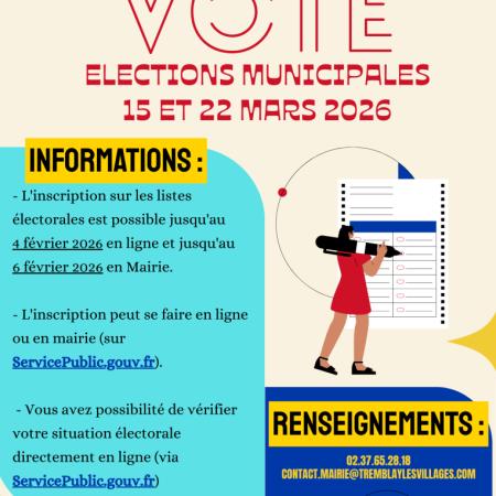 ÉLÉCTIONS MUNICIPALES